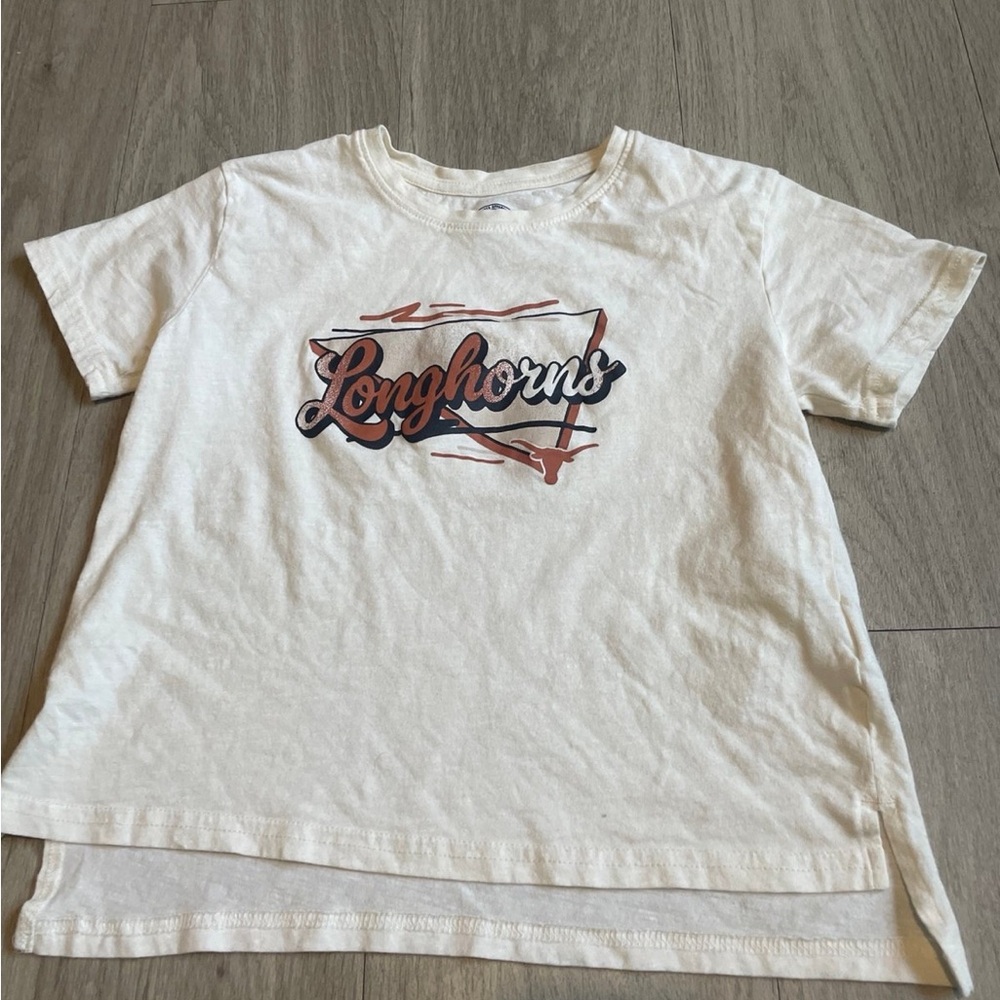 Rivalry Threads Kids Cream Texas Longhorns Tee